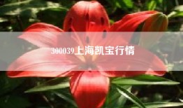 300039上海凯宝行情—上海凯宝新谊新乡药业有限公司怎么样？